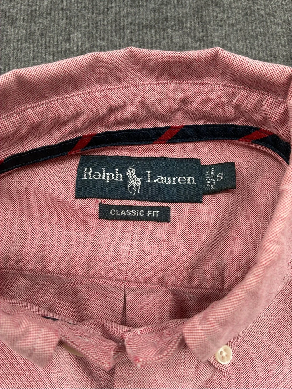 Polo by Ralph Lauren Long-Sleeve Men’s Button-Down Shirt - Pink S